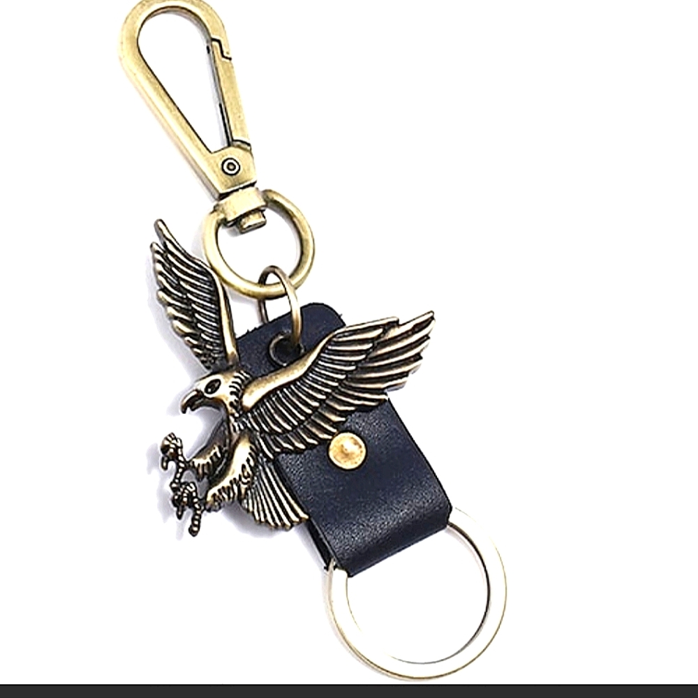 Men's, Women's Keychain With Ornaments braided Ring